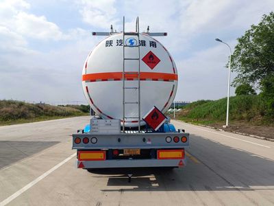 Shaanxi Automobile SHN9400GRYP452 Flammable liquid tank transport semi-trailer