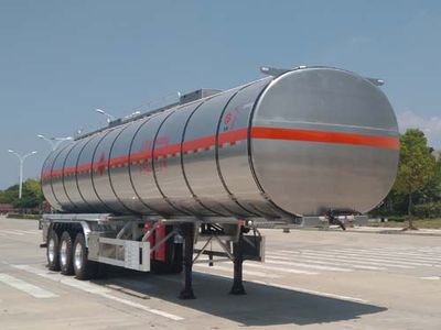 Chusheng  CSC9403GRYLB Aluminum alloy flammable liquid tank transport semi-trailer