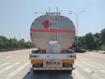 Chusheng  CSC9403GRYLB Aluminum alloy flammable liquid tank transport semi-trailer