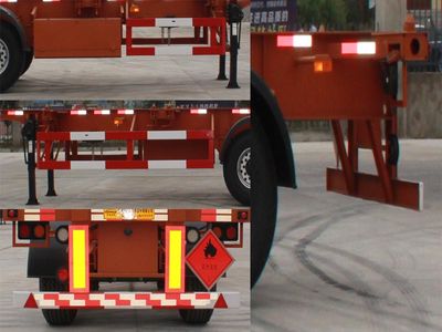 Wanqi Automobile CTD9404TWY Transport semi-trailer of dangerous goods tank frame