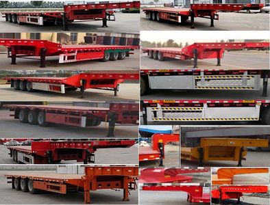 Wanshu Huanchang  WYC9400TDP Low flatbed semi-trailer