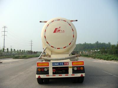 Huajun  ZCZ9405GFLHJB Medium density powder material transportation semi-trailer