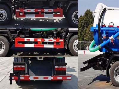 China National Automobile Corporation ZQZ5077GXWDB6 Suction vehicle