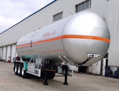 Jiancheng  JC9401GYQDX2 Semi trailer for liquefied gas transportation