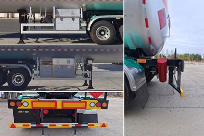 Jiancheng  JC9401GYQDX2 Semi trailer for liquefied gas transportation