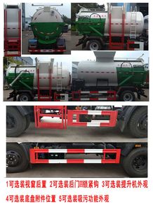 Cheng Li  CL5121TCA6CC Kitchen waste truck