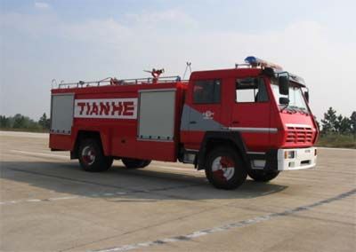 Tianhe  LLX5190GXFSG80R Water tank fire truck