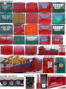 Luoxiang  LXC9404CCY Gantry transport semi-trailer