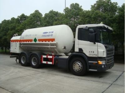 Chart CTZ5231GDYLow temperature liquid transport vehicle