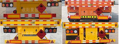 Xiangqi Automobile JDV9400TWY Transport semi-trailer of dangerous goods tank frame