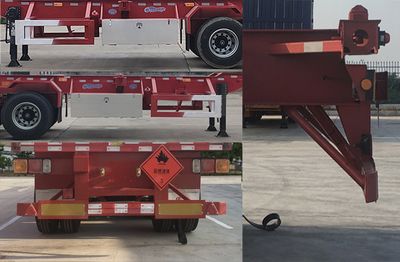 Xiangqi Automobile JDV9400TWY Transport semi-trailer of dangerous goods tank frame