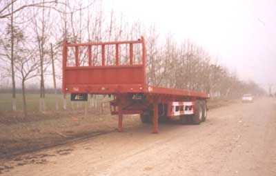 Huajun  ZCZ9262JP Container flatbed semi-trailer