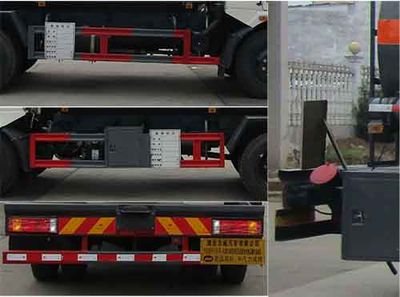 Zhongqi Liwei brand automobiles HLW5140GFW5EQ Tank transport vehicle for corrosive substances