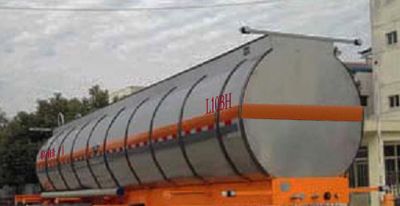 Dongju  LDW9400GFW Tank transport semi-trailer for corrosive substances