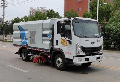 Huatong brand automobiles HCQ5078TXSZZ6 Washing and sweeping vehicle