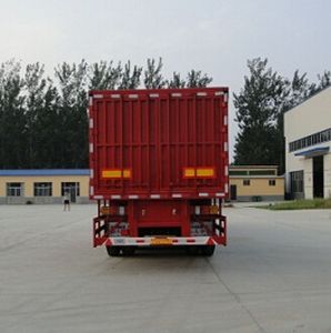 Hualu Yexing brand automobiles HYX9402XXY Box transport semi-trailer