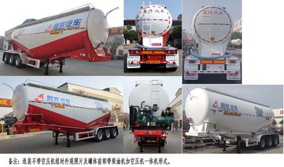 Changhua  HCH9409GXH Lower ash semi-trailer