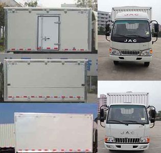 Jianghuai brand automobiles HFC5040XXYP93K2B3V Box transport vehicle