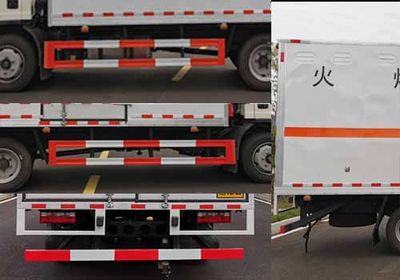 Zhuanzhi  YZZ5120XRQCA6 Flammable gas box transport vehicle