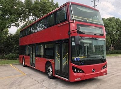 BYD BYD6100LSEV5Pure electric low entry double decker city buses