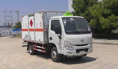 Wanglongwei  WLW5033XRQSH6 Flammable gas box transport vehicle