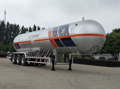 Hongtu  HT9409GYQD3 Semi trailer for liquefied gas transportation