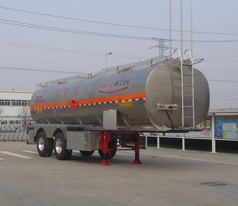 Ruijiang  WL9310GYY Aluminum alloy oil transport semi-trailer