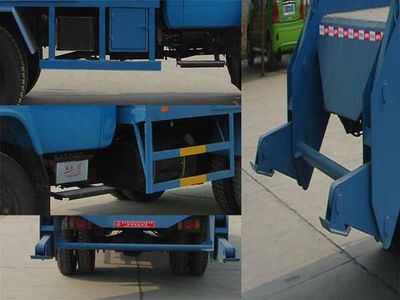 Zhongjie Automobile XZL5102ZBL3 Swing arm garbage truck