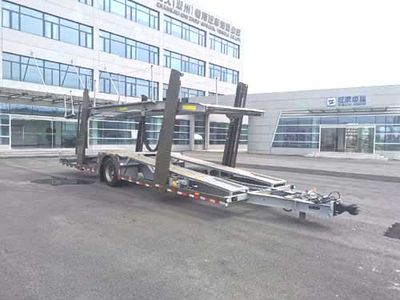 Hengxin Zhiyuan brand automobiles CHX9101TCL Central axle vehicle transport trailer