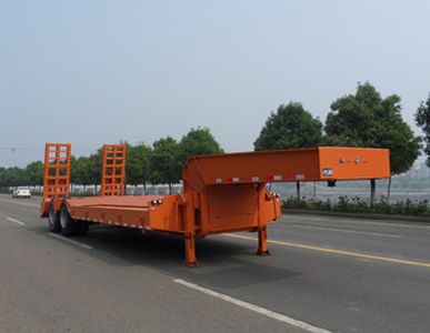 Chusheng CSC9351TDPLow flatbed semi-trailer