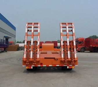 Chusheng  CSC9351TDP Low flatbed semi-trailer