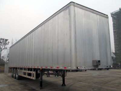 Shengtong brand automobileCSH9402XXYAluminum alloy box transport semi-trailer