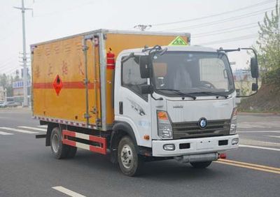 Duo Shi Xing  JHW5070XRQCDW Flammable gas box transport vehicle