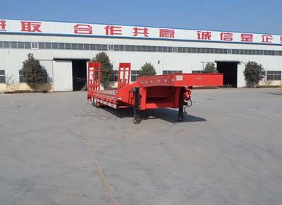 Sanwei  WQY9350TDP Low flatbed semi-trailer