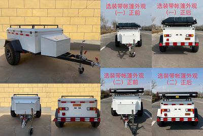 Wanhui  FST9011 centre axle trailer 