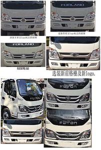 Huatong brand automobiles HCQ5045ZYSBJ6 Compressed garbage truck