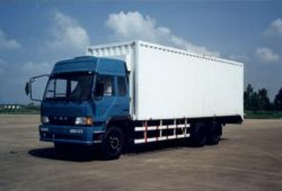 Liute Shenli  LZT5155XXYP11K2L6T1A91 Flat head 6x4 box type transport vehicle