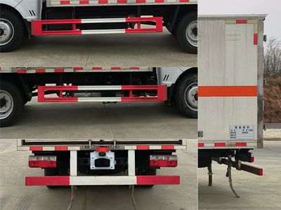 Baijie  QYY5041XRQEQ6 Flammable gas box transport vehicle