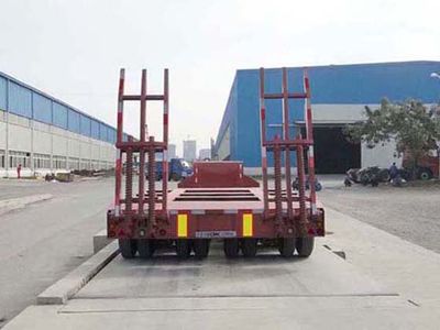 CIMC ZJV9400TDPSD Low flatbed semi-trailer