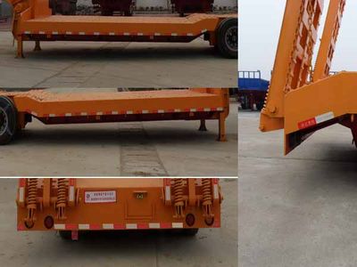 Chusheng  CSC9403TDP Low flatbed semi-trailer