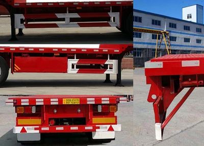 Dezhu  HDZ9400TPBE Flat transport semi-trailer