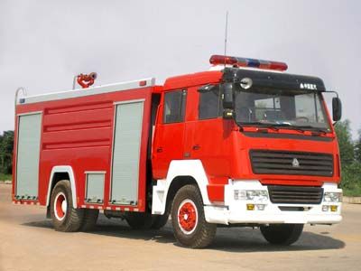 Yunhe  WHG5191GXFSG80 Water tank fire truck