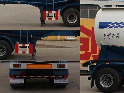 Tongyada  CTY9350GXH Lower ash semi-trailer