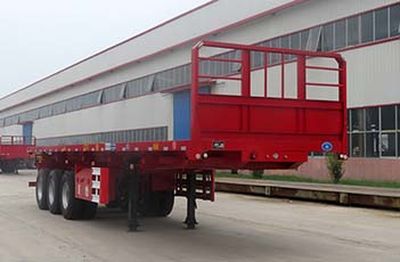 Haotong  LWG9401ZZXP Flat dump semi-trailer