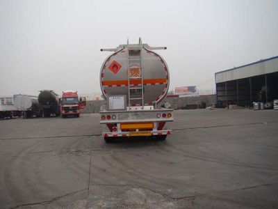 Shengrun  SKW9408GYYA Aluminum alloy oil transport semi-trailer