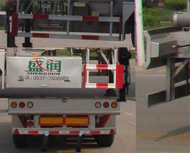 Shengrun  SKW9408GYYA Aluminum alloy oil transport semi-trailer