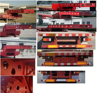 Changshuntong  TCT9400TDP Low flatbed semi-trailer