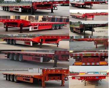 Sanwei  WQY9401TDP Low flatbed semi-trailer