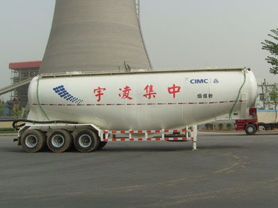 CIMC ZJV9409GFLLY Powder material transportation semi-trailer