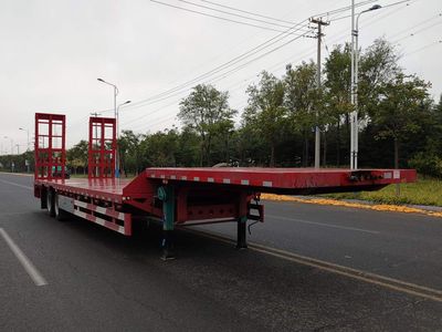 Tianrui  HLY9350TDP Low flatbed semi-trailer